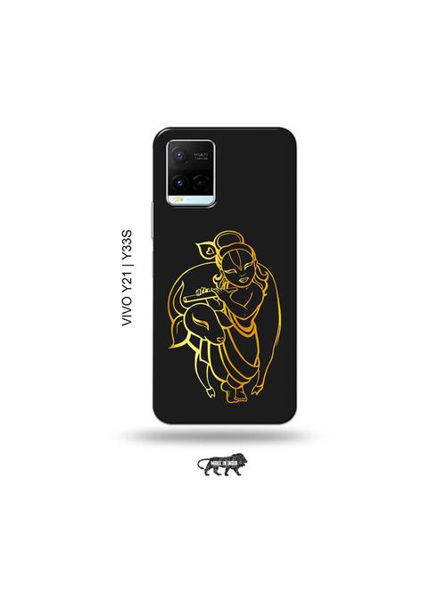 krishna back cover compatible with vivo y21, vivo y33s - 18977403 - Very Small Image - 1