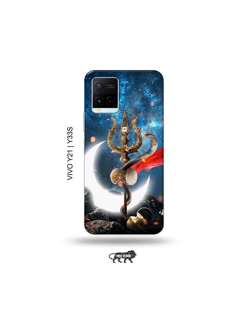lord shiva back cover compatible with vivo y21, vivo - 18977405 - Very Small Image - 1