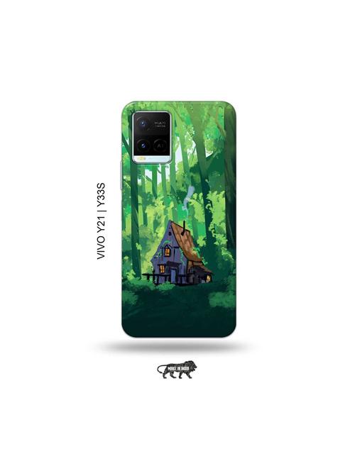 forest house back cover compatible with vivo y21, vivo y33s - 18977649 - Very Small Image - 1