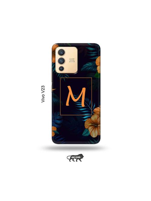 floral m back cover compatible with vivo v23 5g - 18977734 - Very Small Image - 1