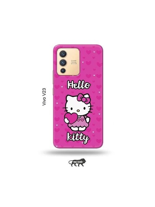 hello kitty back cover compatible with vivo v23 5g - 18977749 - Very Small Image - 1
