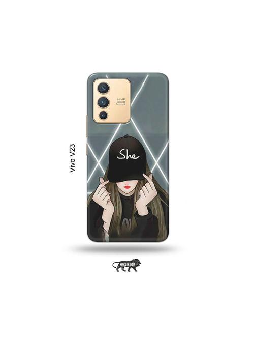 she cap back cover compatible with vivo v23 5g - 18977781 - Very Small Image - 1