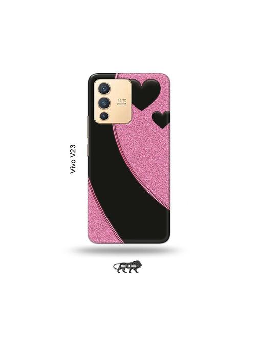 hearts back cover compatible with vivo v23 5g - 18977809 - Very Small Image - 1