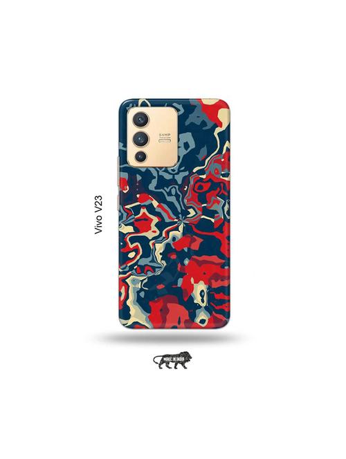 abstract red back cover compatible with vivo v23 5g - 18977819 - Very Small Image - 1
