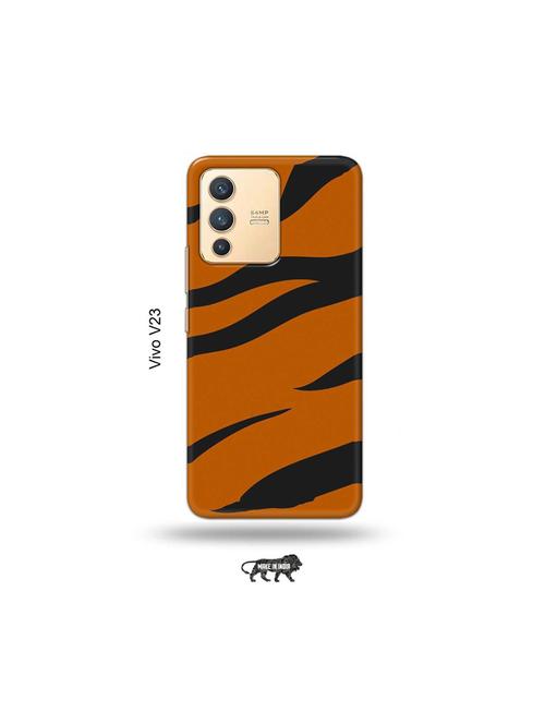 tiger strips back cover compatible with vivo v23 5g - 18977852 - Very Small Image - 1