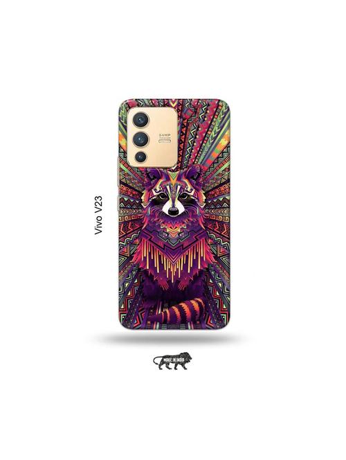 kalankari fox back cover compatible with vivo v23 5g - 18977858 - Very Small Image - 1