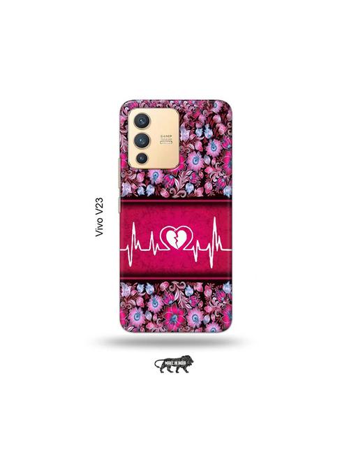 heart ecg back cover compatible with vivo v23 5g - 18977877 - Very Small Image - 1