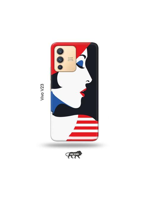 girl illustration back cover compatible with vivo v23 5g - 18977902 - Very Small Image - 1