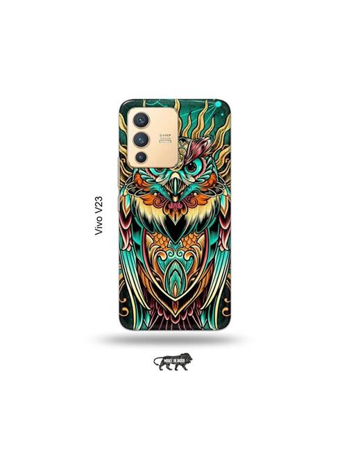 tripy owl back cover compatible with vivo v23 5g - 18977929 - Very Small Image - 1