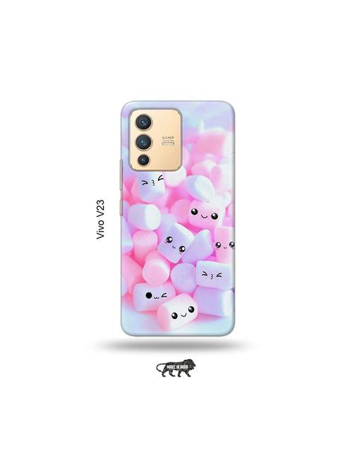 cute faces back cover compatible with vivo v23 5g - 18977946 - Very Small Image - 1