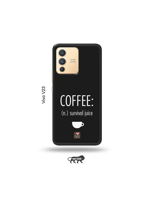 coffee survival juice back cover compatible with vivo v23 5g - 18978010 - Very Small Image - 1