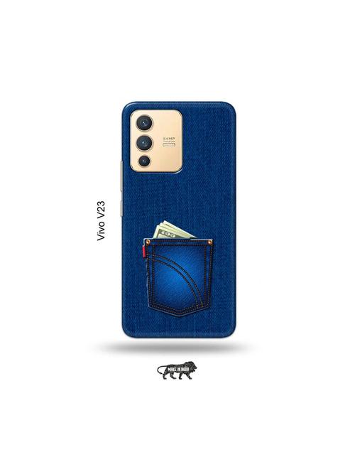 jeans back cover compatible with vivo v23 5g - 18978022 - Very Small Image - 1