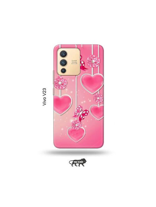 hearts back cover compatible with vivo v23 5g - 18978048 - Very Small Image - 1