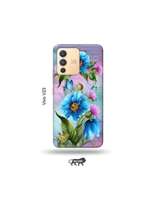 floral back cover compatible with vivo v23 5g - 18978058 - Very Small Image - 1