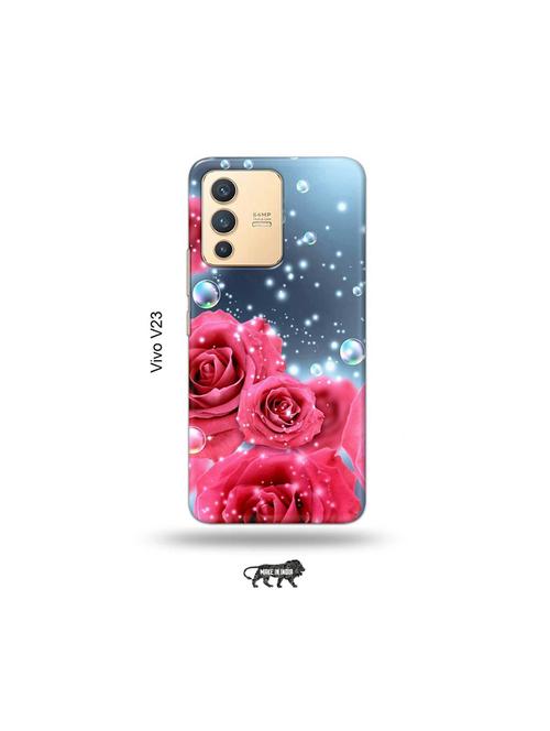 flowers back cover compatible with vivo v23 5g - 18978067 - Very Small Image - 1