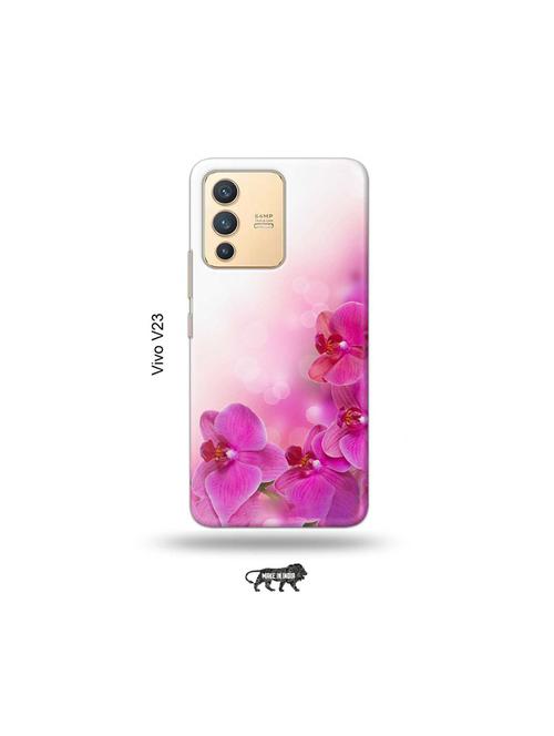 flowers back cover compatible with vivo v23 5g - 18978073 - Very Small Image - 1