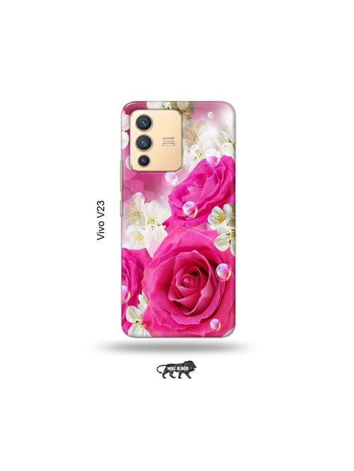 flowers back cover compatible with vivo v23 5g - 18978088 - Very Small Image - 1