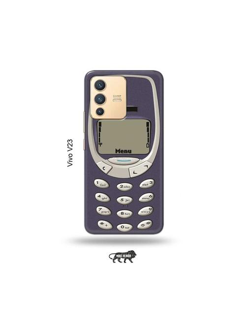 classic mobile back cover compatible with vivo v23 5g - 18978121 - Very Small Image - 1