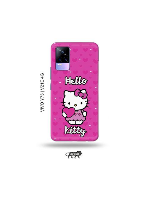 hello kitty back cover compatible with vivo y73 2021, vivo v21e 4g - 18978218 - Very Small Image - 1