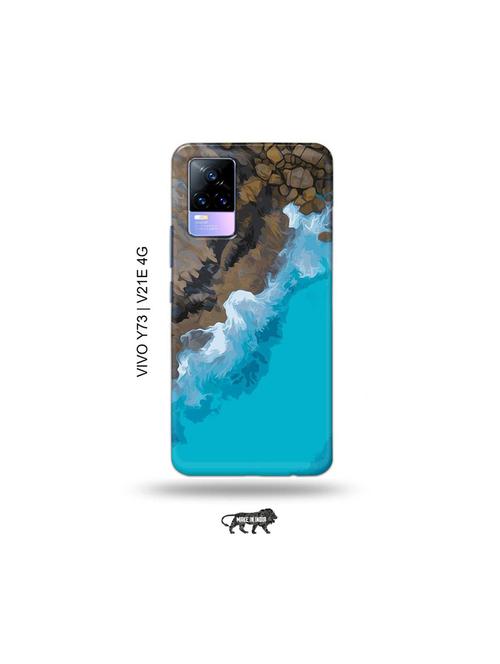 rock water back cover compatible with vivo y73 2021, vivo v21e 4g - 18978237 - Very Small Image - 1