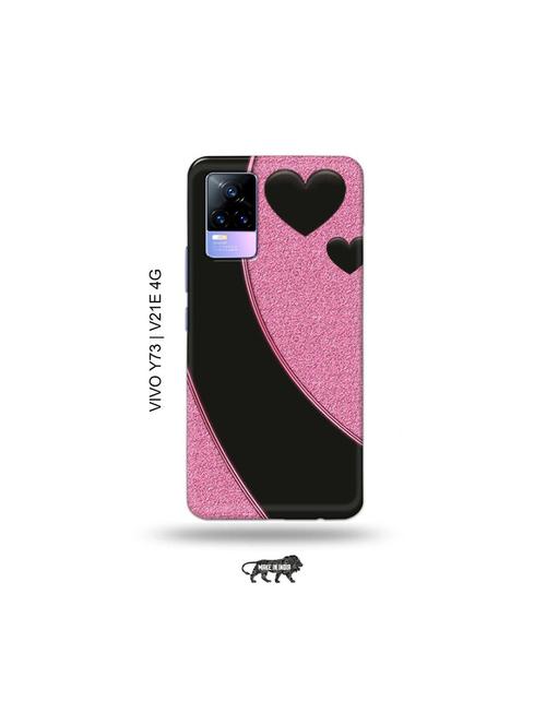 hearts back cover compatible with vivo y73 2021, vivo v21e 4g - 18978247 - Very Small Image - 1