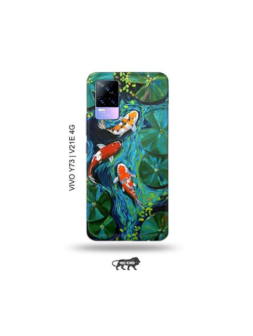 abstract fish back cover compatible with vivo y73 2021, vivo v21e 4g - 18978254 - Very Small Image - 1