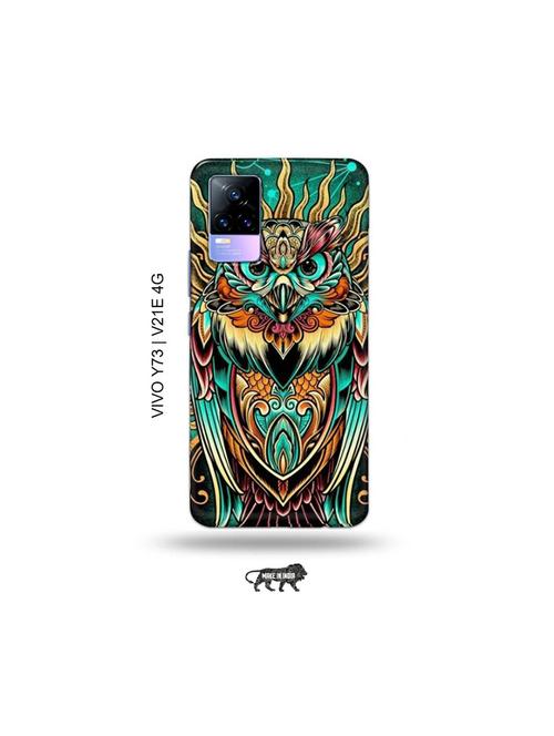 tripy owl back cover compatible with vivo y73 2021, vivo v21e 4g - 18978366 - Very Small Image - 1