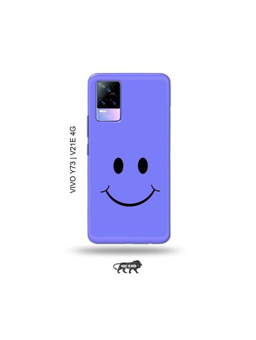 happy face back cover compatible with vivo y73 2021, vivo v21e 4g - 18978372 - Very Small Image - 1