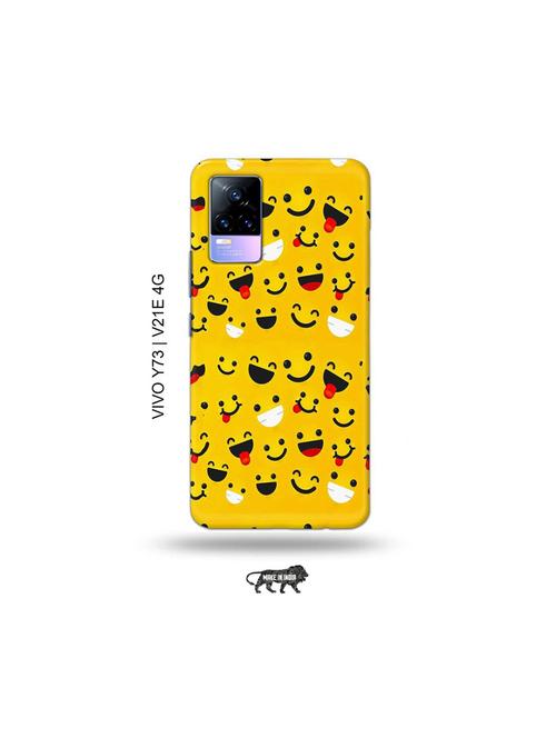 emojis back cover compatible with vivo y73 2021, vivo v21e 4g - 18978386 - Very Small Image - 1
