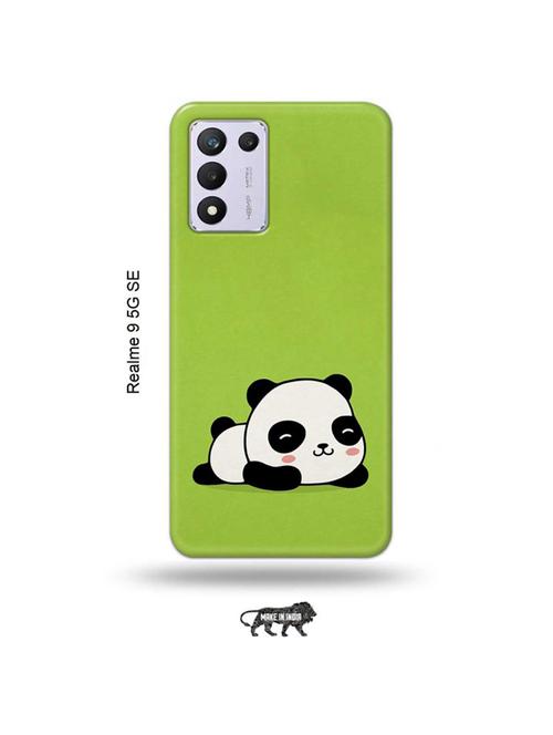 tweakymod designer printed hard case | lazy panda back cover compatible with realme 9 5g speed edition - 18980866 - Very Small Image - 1