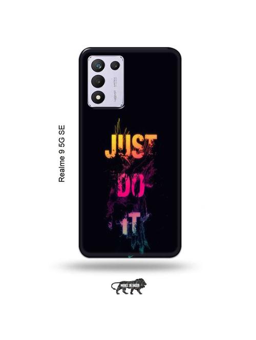 tweakymod designer printed hard case | just do it back cover compatible with realme 9 5g speed edition - 18980886 - Very Small Image - 1