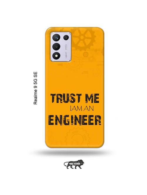 tweakymod designer printed hard case | trust me i am engineer back cover compatible with realme 9 5g speed edition - 18980892 - Very Small Image - 1