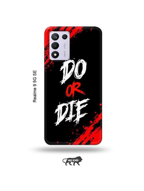 tweakymod designer printed hard case | do or die back cover compatible with realme 9 5g speed edition - 18980902 - Very Small Image - 1