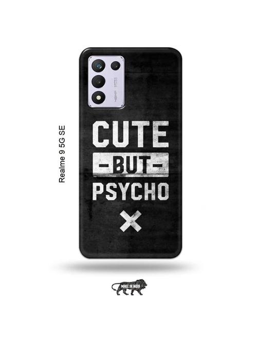 cute but psycho back cover compatible with realme 9 5g speed edition - 18980903 - Very Small Image - 1