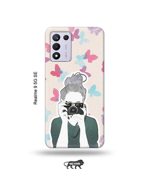 tweakymod designer printed hard case | camera buff girl back cover compatible with realme 9 5g speed edition - 18980937 - Very Small Image - 1