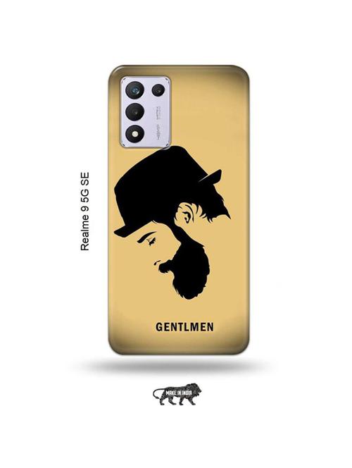 tweakymod designer printed hard case | gentleman back cover compatible with realme 9 5g speed edition - 18980949 - Very Small Image - 1