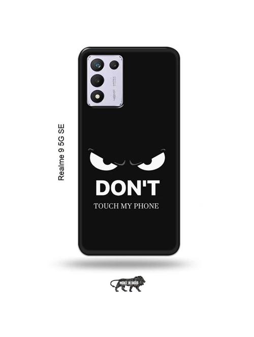 tweakymod designer printed hard case | don't touch my phone back cover compatible with realme 9 5g speed edition - 18980951 - Very Small Image - 1