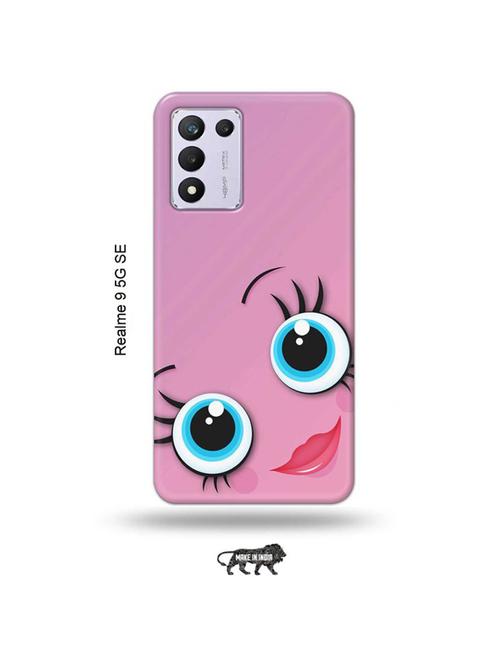 tweakymod designer printed hard case | girliey eyes back cover compatible with realme 9 5g speed edition - 18980958 - Very Small Image - 1