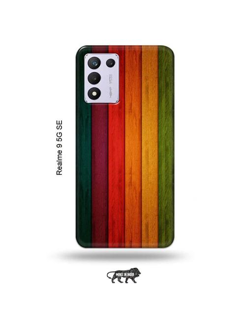 wooden strips back cover compatible with realme 9 5g speed edition - 18980985 - Very Small Image - 1