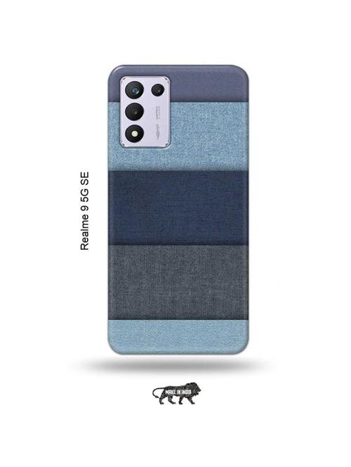 tweakymod designer printed hard case | blue pattern back cover compatible with realme 9 5g speed edition - 18981051 - Very Small Image - 1
