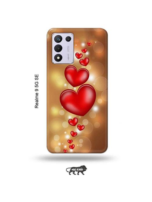 tweakymod designer printed hard case | love design back cover compatible with realme 9 5g speed edition - 18981066 - Very Small Image - 1