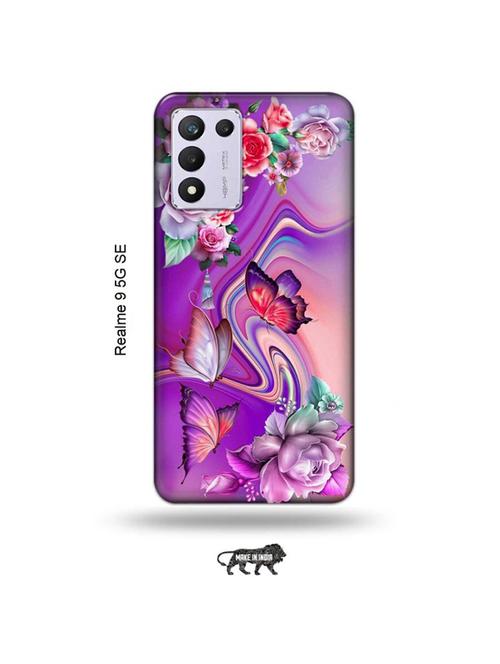 tweakymod designer printed hard case | flowers back cover compatible with realme 9 5g speed edition - 18981085 - Very Small Image - 1