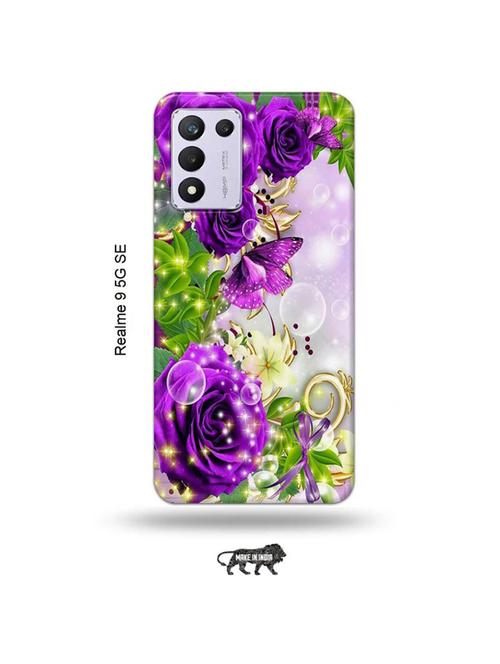 flowers back cover compatible with realme 9 5g speed edition - 18981089 - Very Small Image - 1