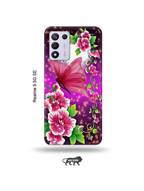 flowers back cover compatible with realme 9 5g speed edition - 18981091 - Very Small Image - 1