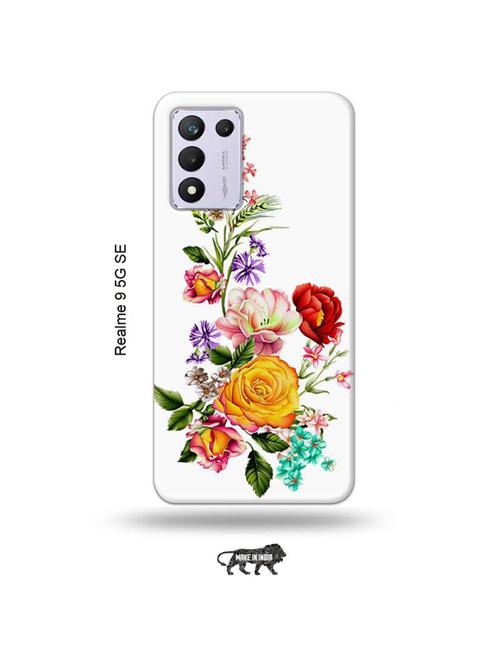 tweakymod designer printed hard case | flowers back cover compatible with realme 9 5g speed edition - 18981107 - Very Small Image - 1