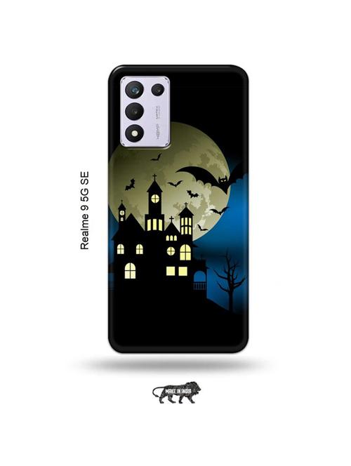 tweakymod designer printed hard case | night castle back cover compatible with realme 9 5g speed edition - 18981134 - Very Small Image - 1