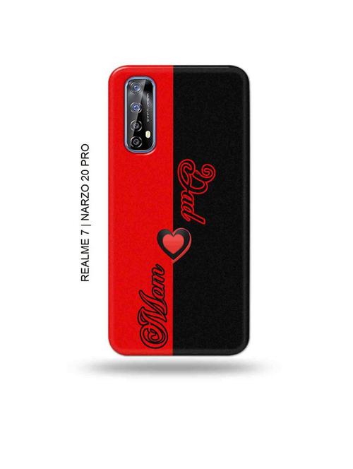 tweakymod designer printed hard case | mom dad back cover compatible with realme 7, realme narzo 20 pro, realme narzo 30 - 18981141 - Very Small Image - 1