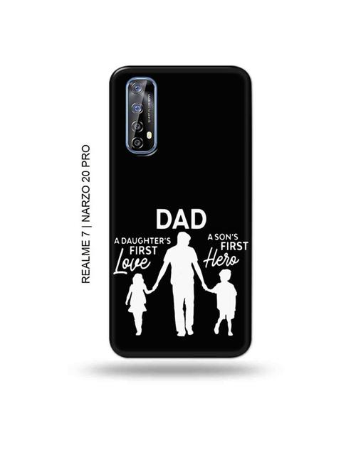 tweakymod designer printed hard case | dad back cover compatible with realme 7, realme narzo 20 pro, realme narzo 30 - 18981142 - Very Small Image - 1