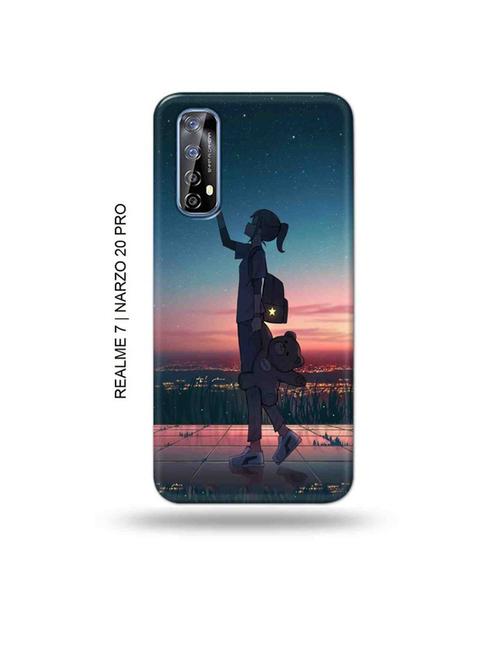 girl keddy back cover compatible with realme 7, realme narzo 20 pro, realme narzo 30 - 18981200 - Very Small Image - 1