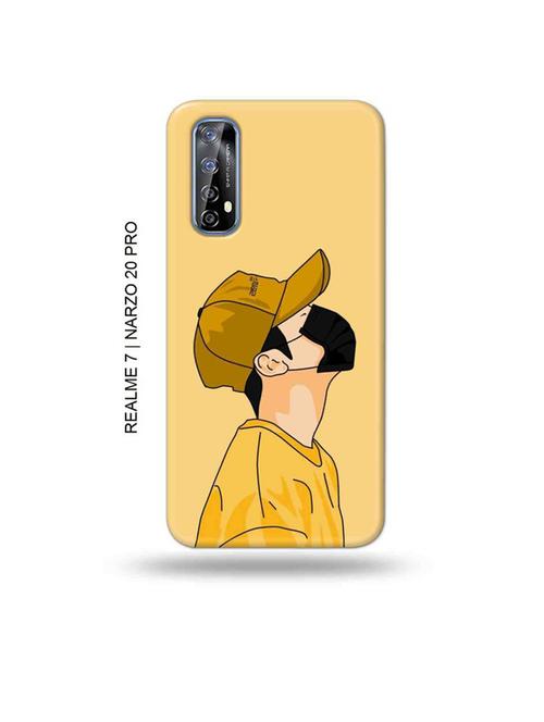 tweakymod designer printed hard case | mask up back cover compatible with realme 7, realme narzo 20 pro, realme narzo 30 - 18981201 - Very Small Image - 1